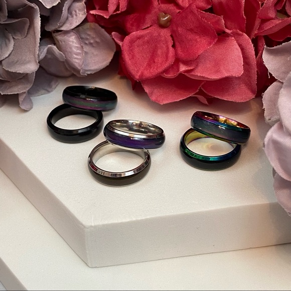 Unisex Emotion Color Changing Mood Ring - Picture 6 of 15